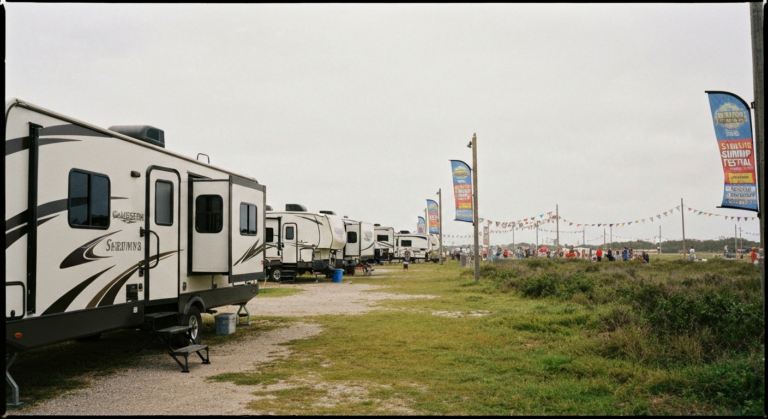 RV rental for Galveston Island Shrimp Festival near Galveston TX